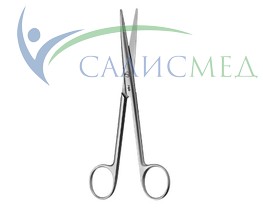 Ножницы хирургические по MAYO-LEхER, DUROTIP, изогнутые, длина 165мм