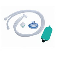 Контур дыхательный анестезиологический взрослый растяжной Ø22 мм, длина 200 см (мешок 3 л, лимб, фильтр, маска)