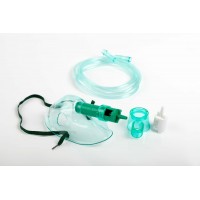 Маска Вентури лицевая кислородная нереверсивная, с трубкой 2 м Alba Healthcare