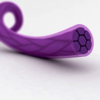 ПГА нить полигликолидная плетеная USP 2/0 metric 3, 70см, игла обратнорежущая, 1/2 окружности 36 мм (35 шт)