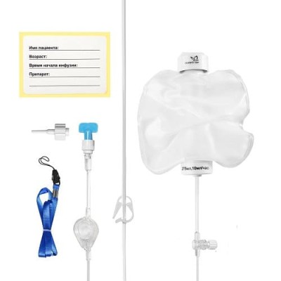 Помпа инфузионная НАТАНА ГРУПП СОФТ 275 мл с постоянной скоростью, с болюсным модулем 0.5мл/15мин
