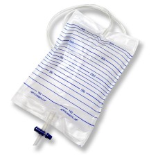 Мочеприемник прикроватный Vogt Medical 2000 ml, с крестовидным сливным краном