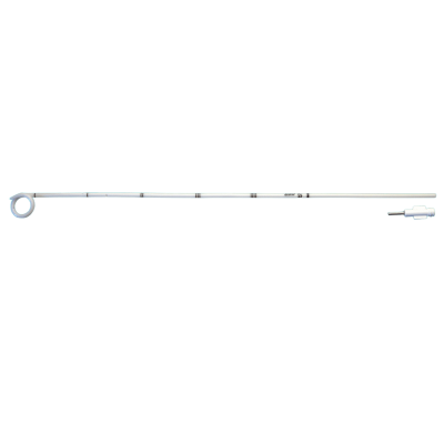 Катетер для уретерокутанеостомии, тип "свиной хвост"