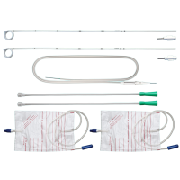 Набор для уретерокутанеостомии, тип "свиной хвост"