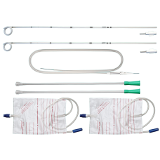 Набор для уретерокутанеостомии, тип "свиной хвост"