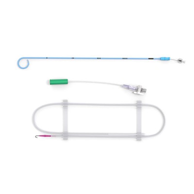 Сменные нефростомические наборы ЮЛЕ с катетером Пигтейл и струной-проводником