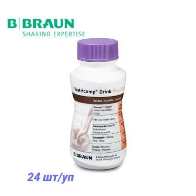 Нутрикомп Дринк Плюс шоколадный, 24 шт