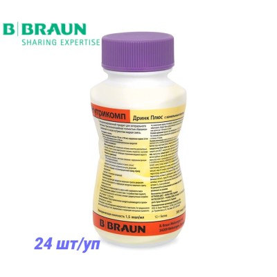 Нутрикомп Дринк Плюс ванильный, 24 шт