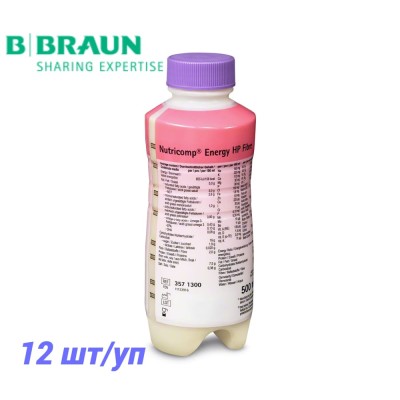 Нутрикомп Энергия Файбер ликвид, 12 шт