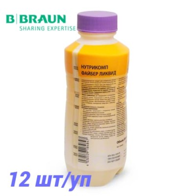 Нутрикомп Файбер ликвид, 12 шт