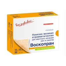 Лечебная повязка ВоскоПран с Метилурациловой мазью (10%) и пчелиным воском
