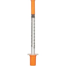 Шприц инсулиновый 1 мл Vogt Medical U-100 с интегрированной иглой 29G 1/2″ (0.33 х 13 мм)