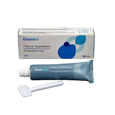 Паста-герметик без спирта для защиты и выравнивания кожи вокруг стомы Дуоскин (Duoskin), 60 г